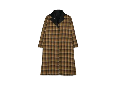 Maison Margiela Pendleton Reversible Coat "Brown"