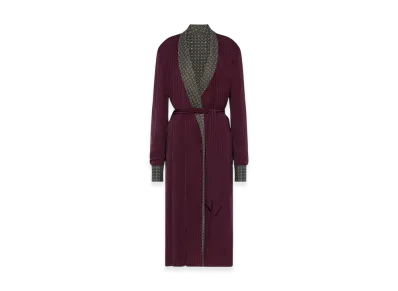 Maison Margiela Robe de Chambre Reversible Coat "Bordeaux"