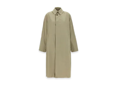 Maison Margiela Women's Single-Breasted Trench Coat "Green"