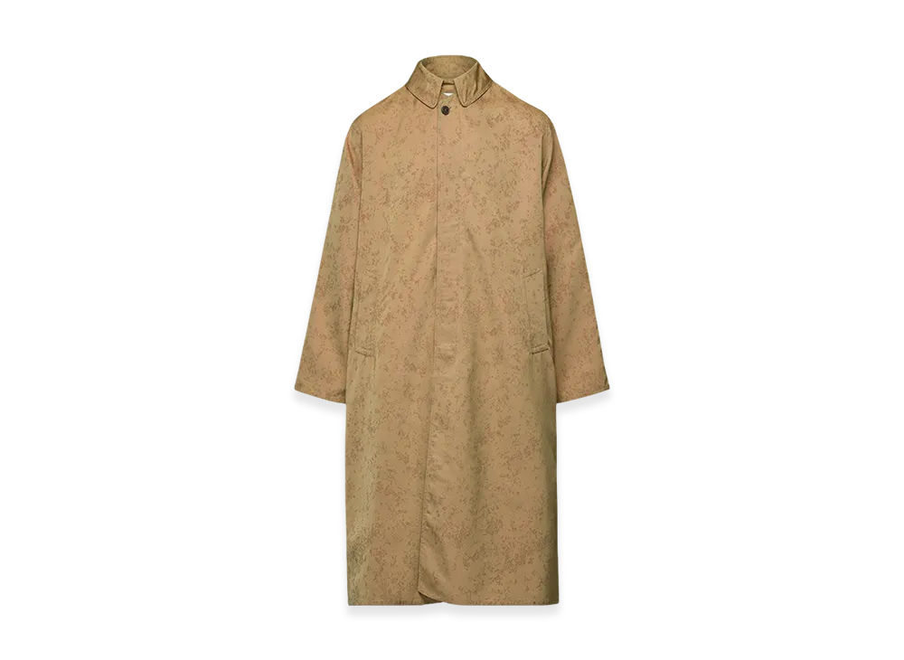 Maison Margiela Women's Cotton Faille Trench Coat "Camel"