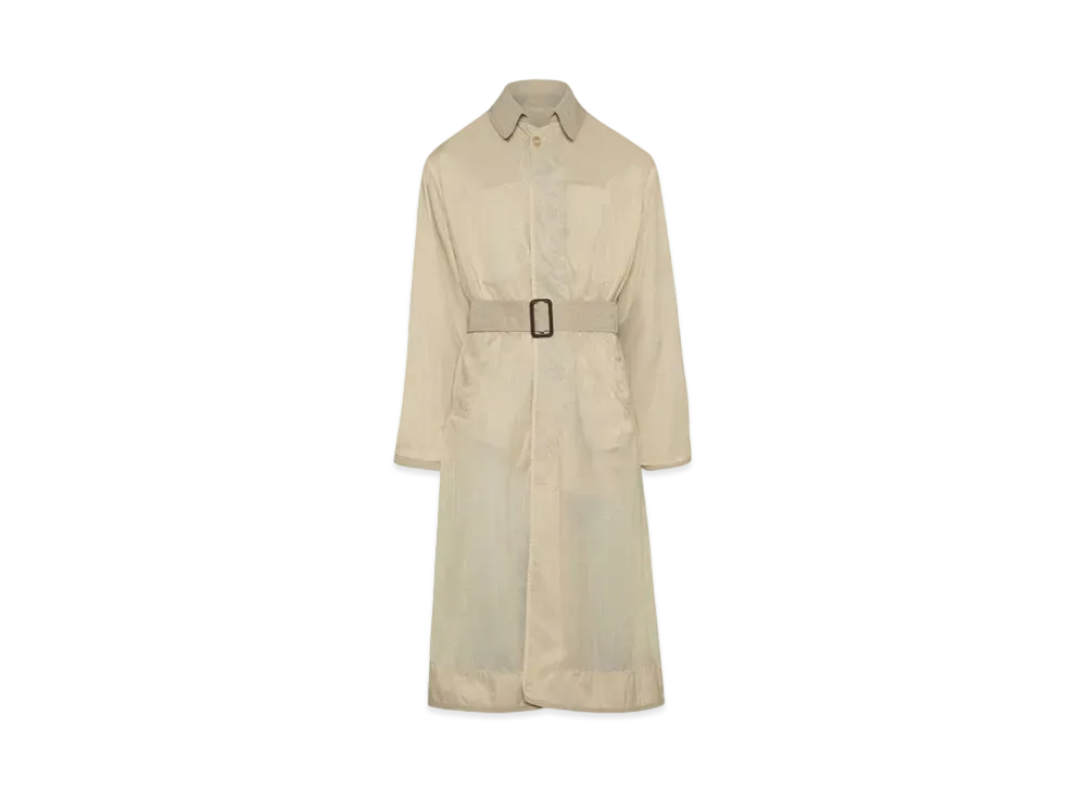 Maison Margiela Women's Decortique Reversible Coat "Sand"