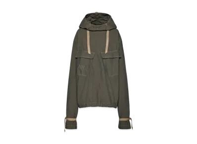 Maison Margiela Women's Hooded Jacket "Anthracite Melange"