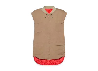 Maison Margiela Reversible Gilet "Hazelnut"
