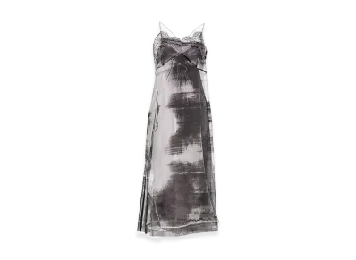 Maison Margiela Women's Freeze Frame Midi Dress "Multicolor"