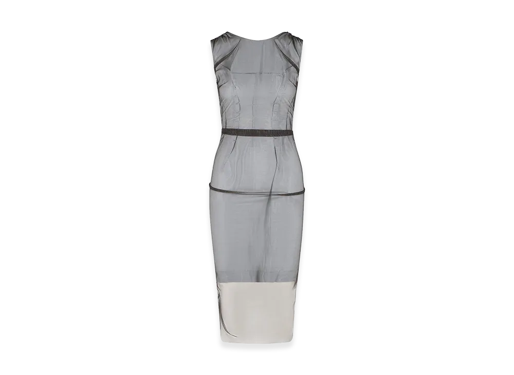 Maison Margiela Women's Polyamide Dress "Brown"