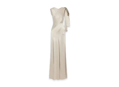 Maison Margiela Bias Cut Evening Gown "Powder"