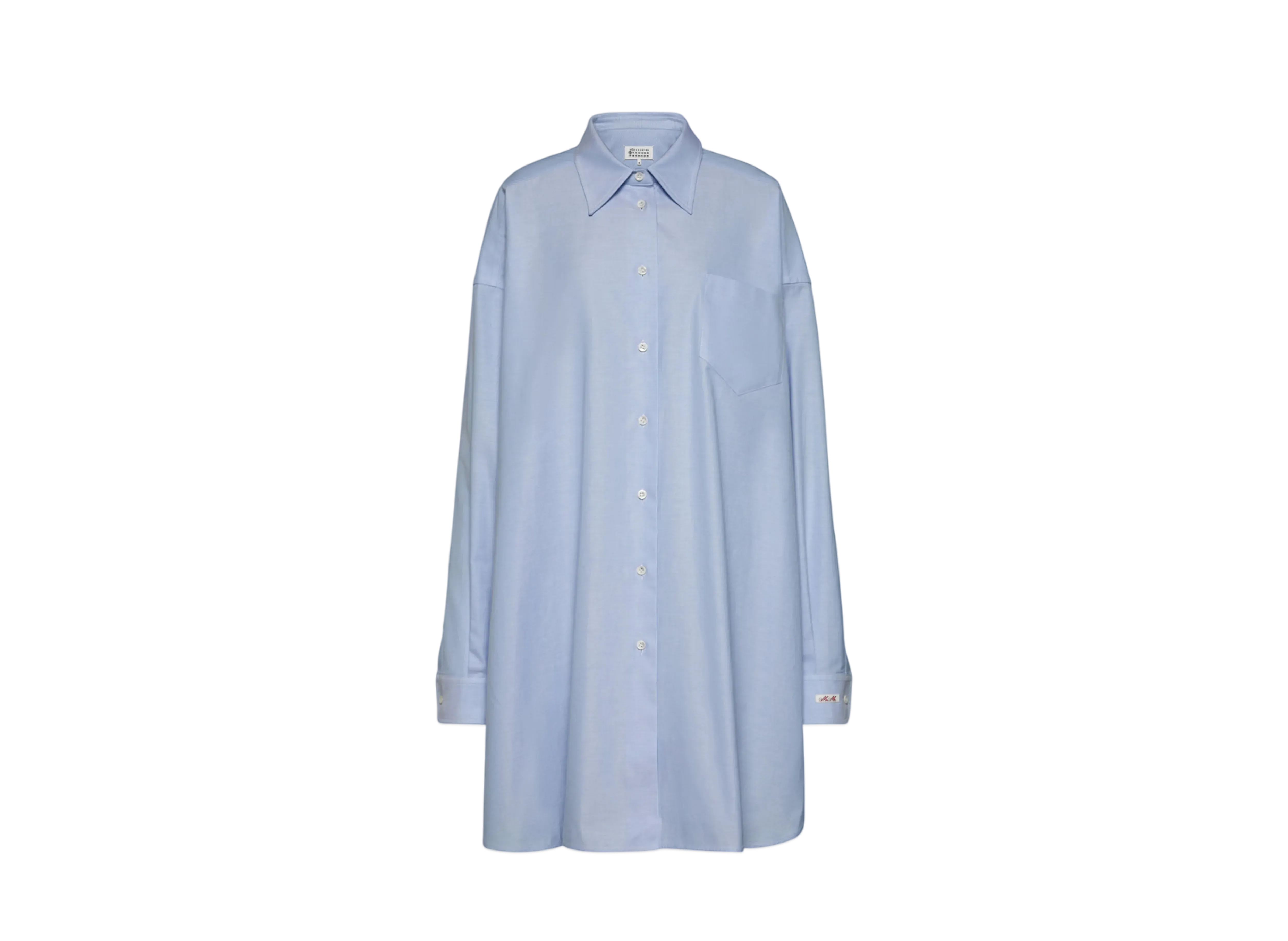 Maison Margiela Women's Shirt Dress "Light Blue"
