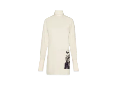 Maison Margiela Invitation Silk Shirt "Off White"