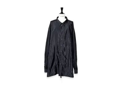 Maison Margiela Oversized Washed Nylon Shirts "Black"