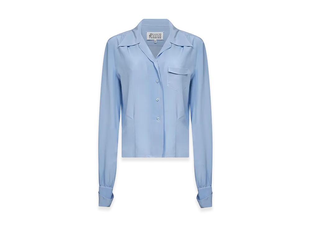 Maison Margiela Women's Shirts "Blue"