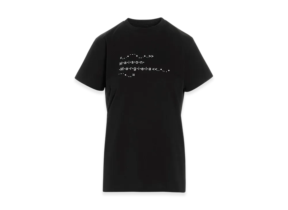 Maison Margiela Women's Font Generator T-Shirt "Black"