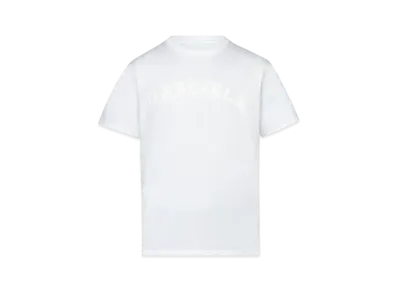 Maison Margiela Women's Logo Cotton Jersey T-Shirt "White"