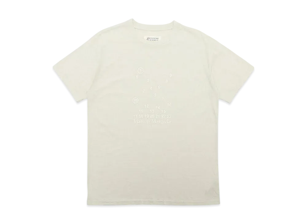 Maison Margiela Women's Short Sleeve T-Shirt "Off White"
