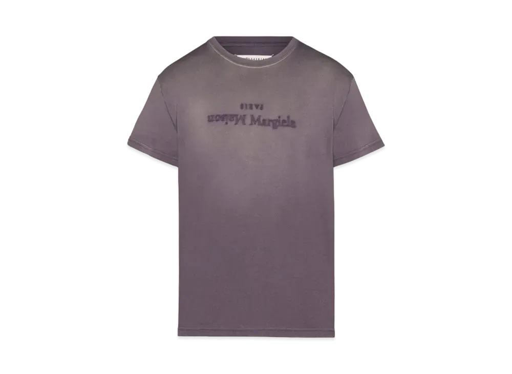 Maison Margiela Women's Reverse Logo T-Shirt "Purple"