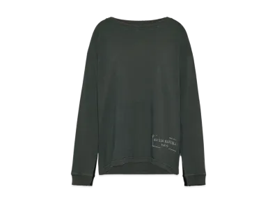 Maison Margiela Women's Stamp Logo Top "Black"