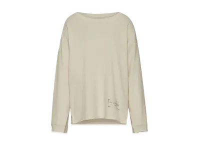 Maison Margiela Women's Stamp Logo Top "Cream"