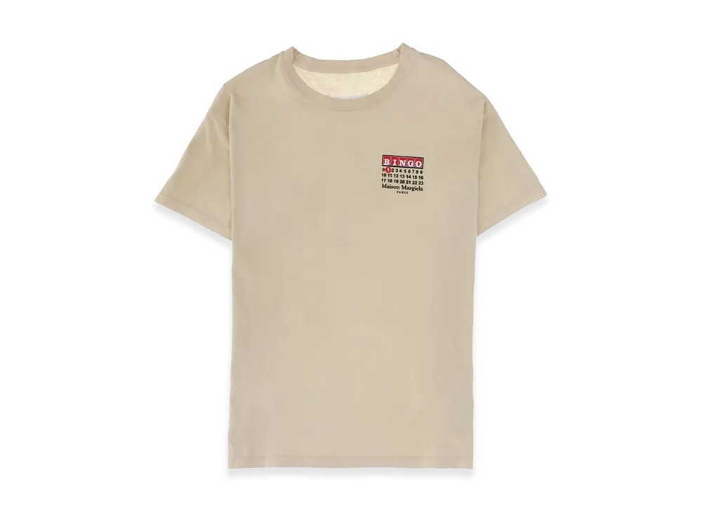 Maison Margiela Women's T-Shirt Bingo "Beige"