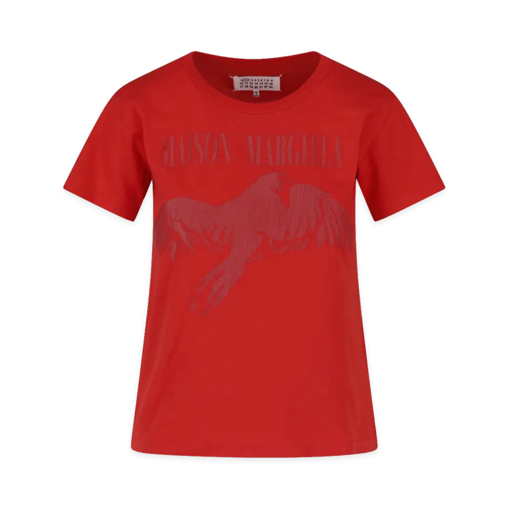 Maison Margiela Women's T-Shirts "Red"