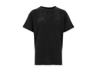 Maison Margiela Cotton T-Shirt "Gray/Black"