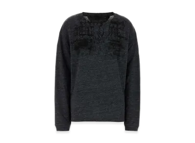 Maison Margiela Women's Cotton T-Shirt "Gray/Slate/Black"