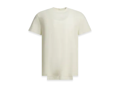 Maison Margiela Women's Double Layer Crew-Neck T-Shirt "White"