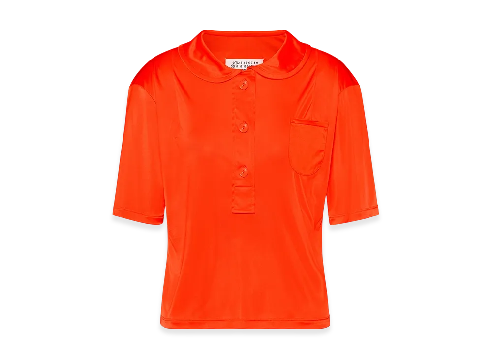 Maison Margiela Polo Shirt "Papaya"