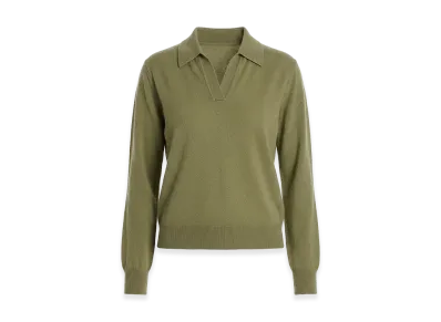 Maison Margiela Women's Polo Shirt "Green"