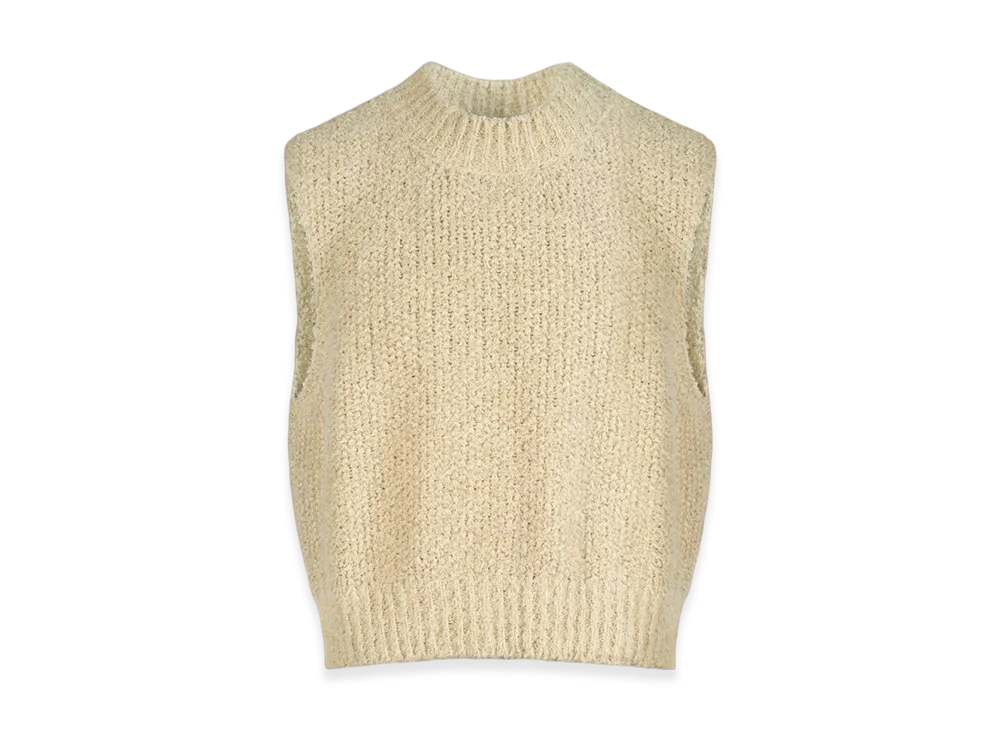 Maison Margiela Women's Knit Sleeveless Sweater "White"