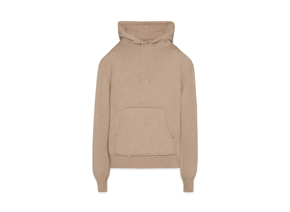 Maison Margiela Women's Cashmere Hooded Sweater "Walnut"