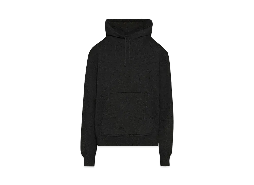メゾンマルジェラ ウィメンズ カシミア フーディー "チャコール" S51GU0132S18395860M