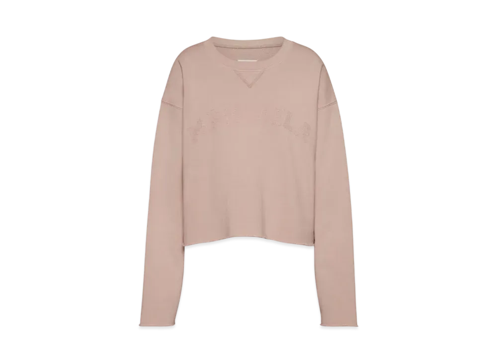 Maison Margiela Men's Farm Fleece Sweatshirt "Powder"
