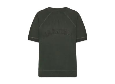 Maison Margiela Women's Short Sleeve Sweatshirt "Black"