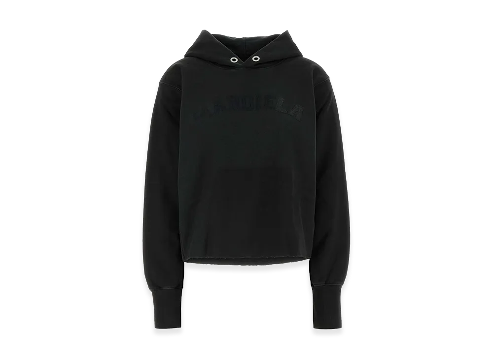 Maison Margiela Women's Slate Cotton Sweatshirt "Black"