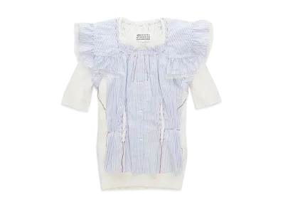 Maison Margiela Women's Shirt "White/Blue"