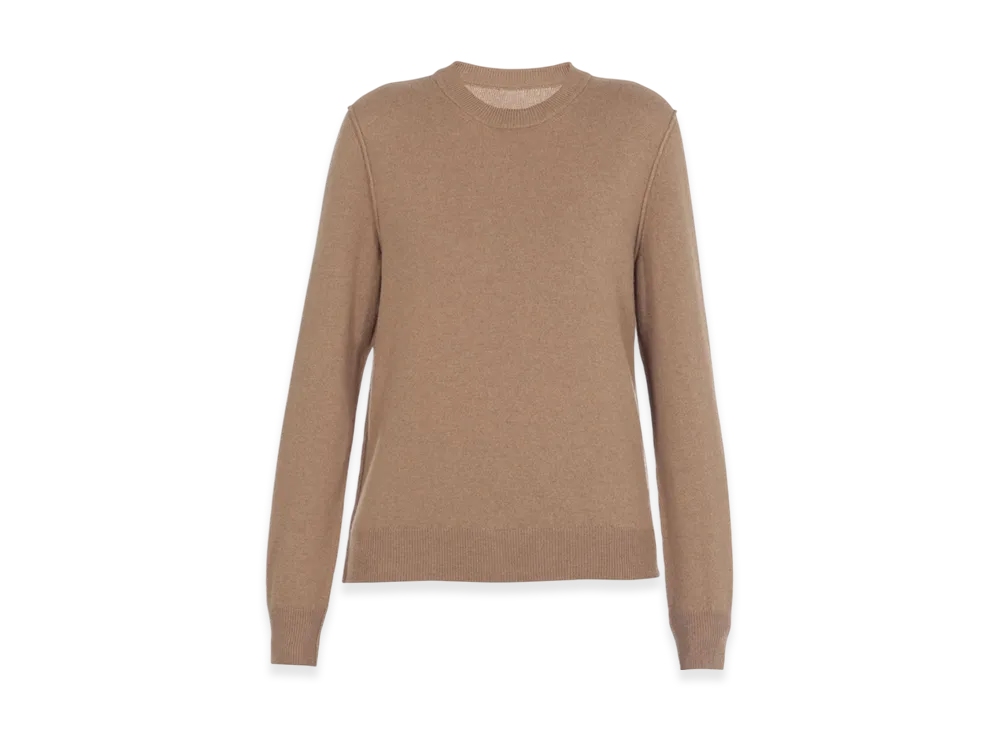 Maison Margiela Women's Cashmere Sweater "Almond"