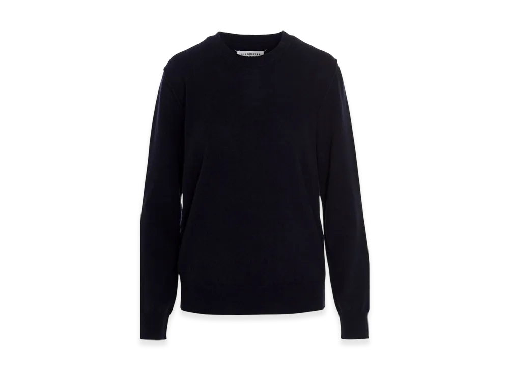 Maison Margiela Women's Cashmere Sweater "Navy"