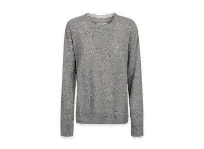 Maison Margiela Women's Lambswool Sweater "Grey"
