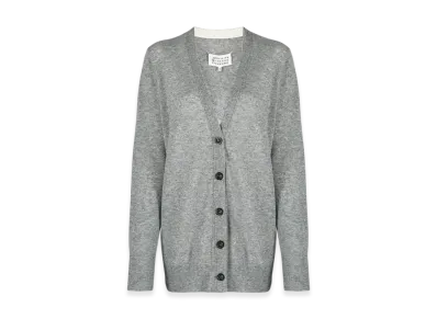 Maison Margiela Women's Lambswool Cardigan "Grey"