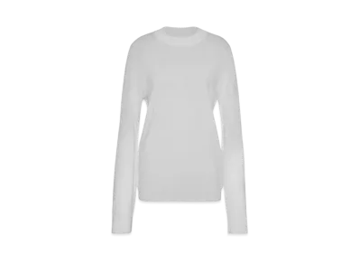 Maison Margiela Men's Merino Wool Sweater "White"