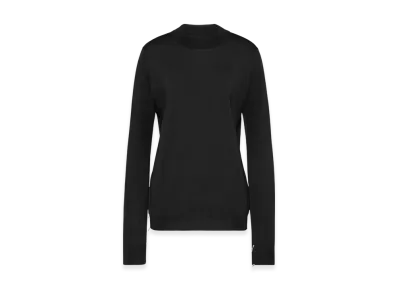 Maison Margiela Women's Merino Wool Sweater "Dark Gray"