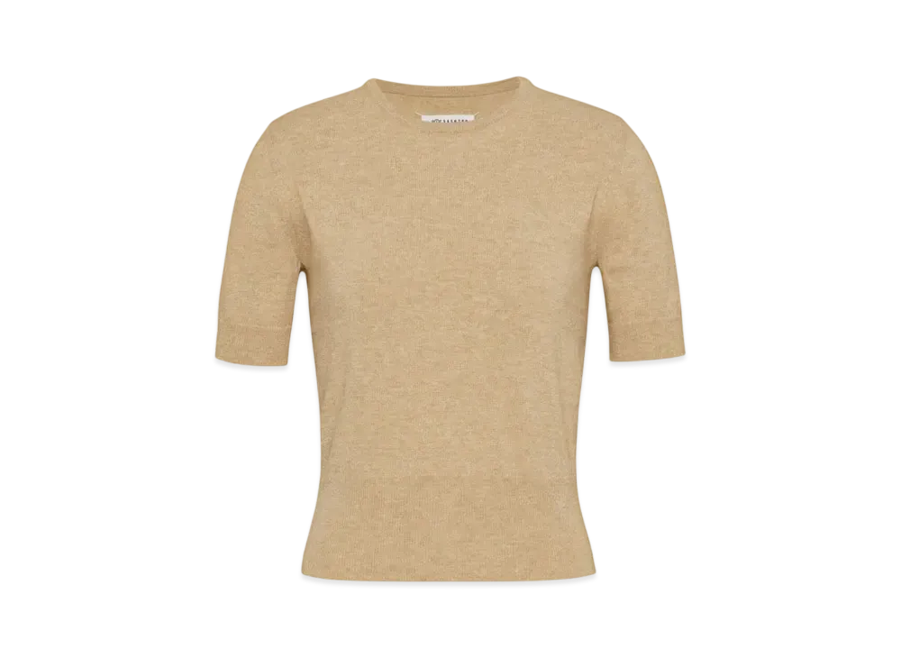 Maison Margiela Women's Wool Top "Walnut"