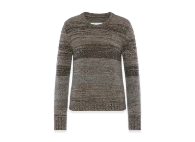 Maison Margiela Virgin Wool Crewneck Knit "Brown"
