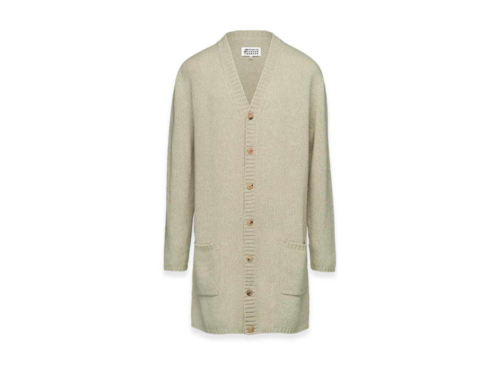 Maison Margiela Women's Knit Twinset "Light Grey"