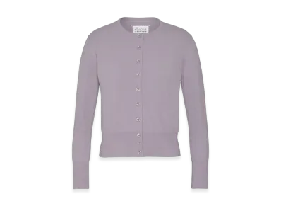 Maison Margiela Wool Cardigan "Lilac"