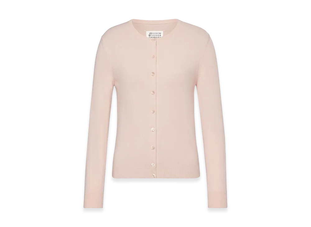 Maison Margiela Knit Cardigan "Pale Pink"