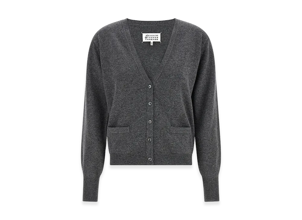 Maison Margiela Women's Four Stitches' Cardigan "Gray"