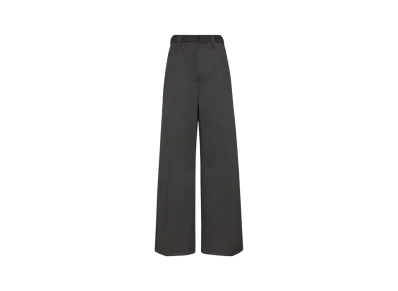Maison Margiela Women's Pleated Trousers "Gray"