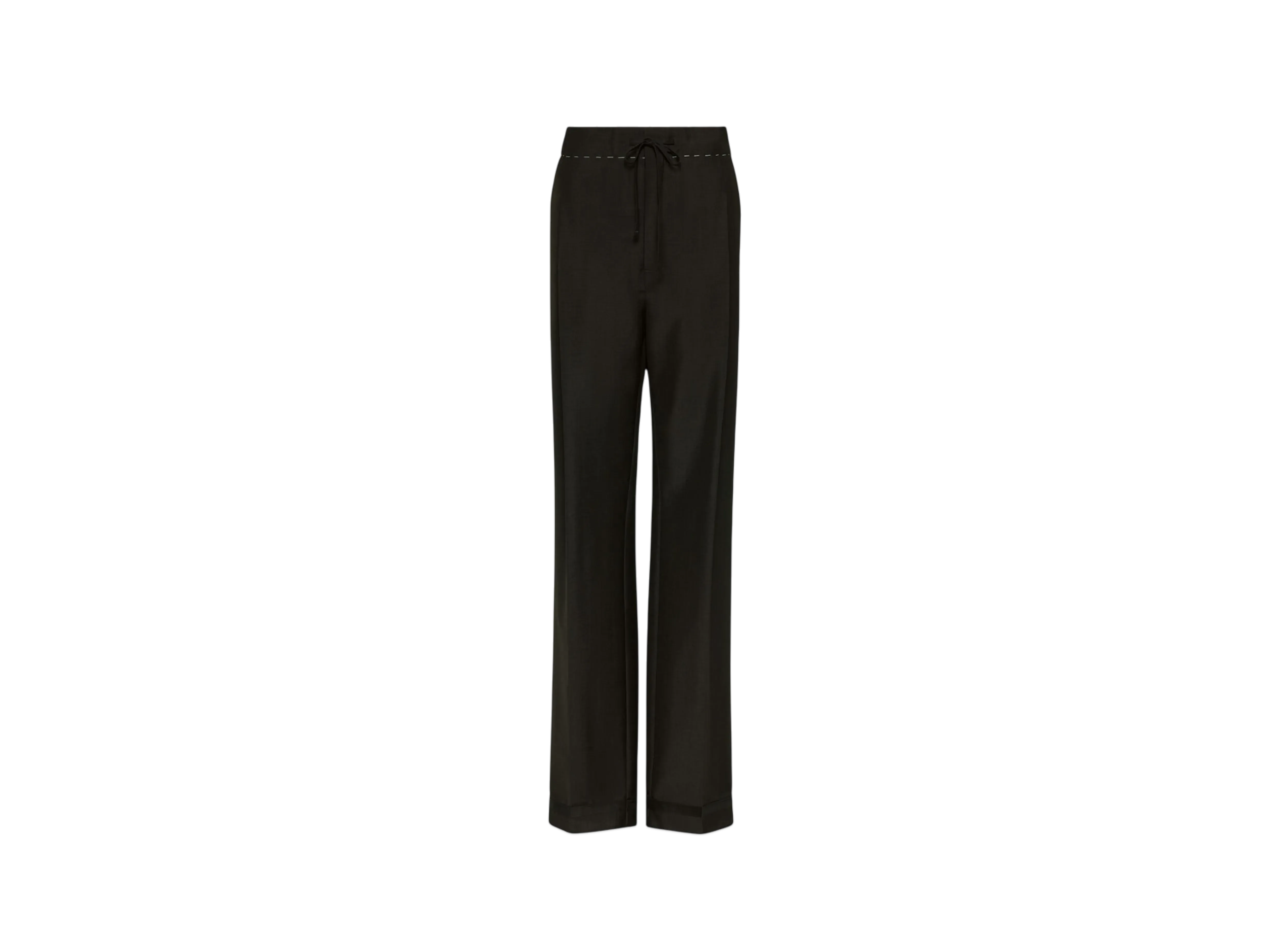 Maison Margiela Women's Mohair Trousers "Black"
