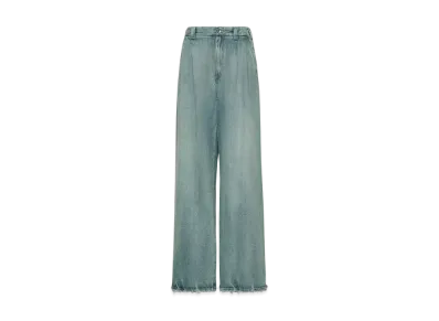 Maison Margiela Women's Pleat Jeans "Light Blue"