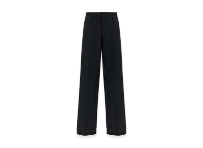Maison Margiela Women's Herringbone Trousers "Black"